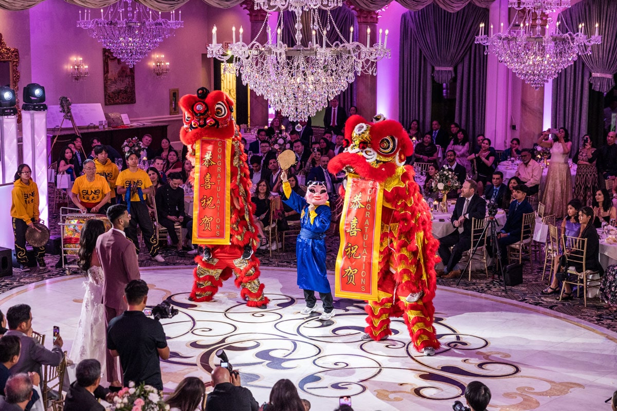 South Asian wedding at Lucien's Manor