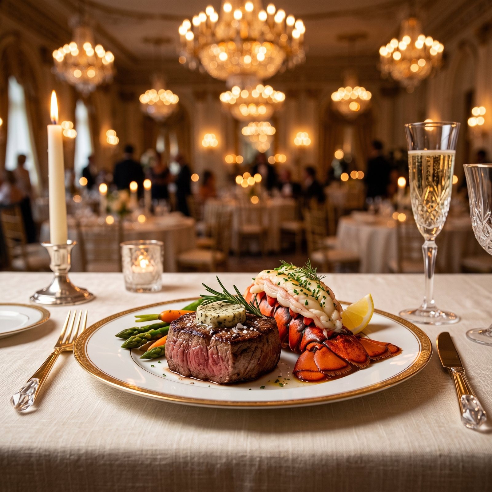 Cuisine at Lucien's Manor